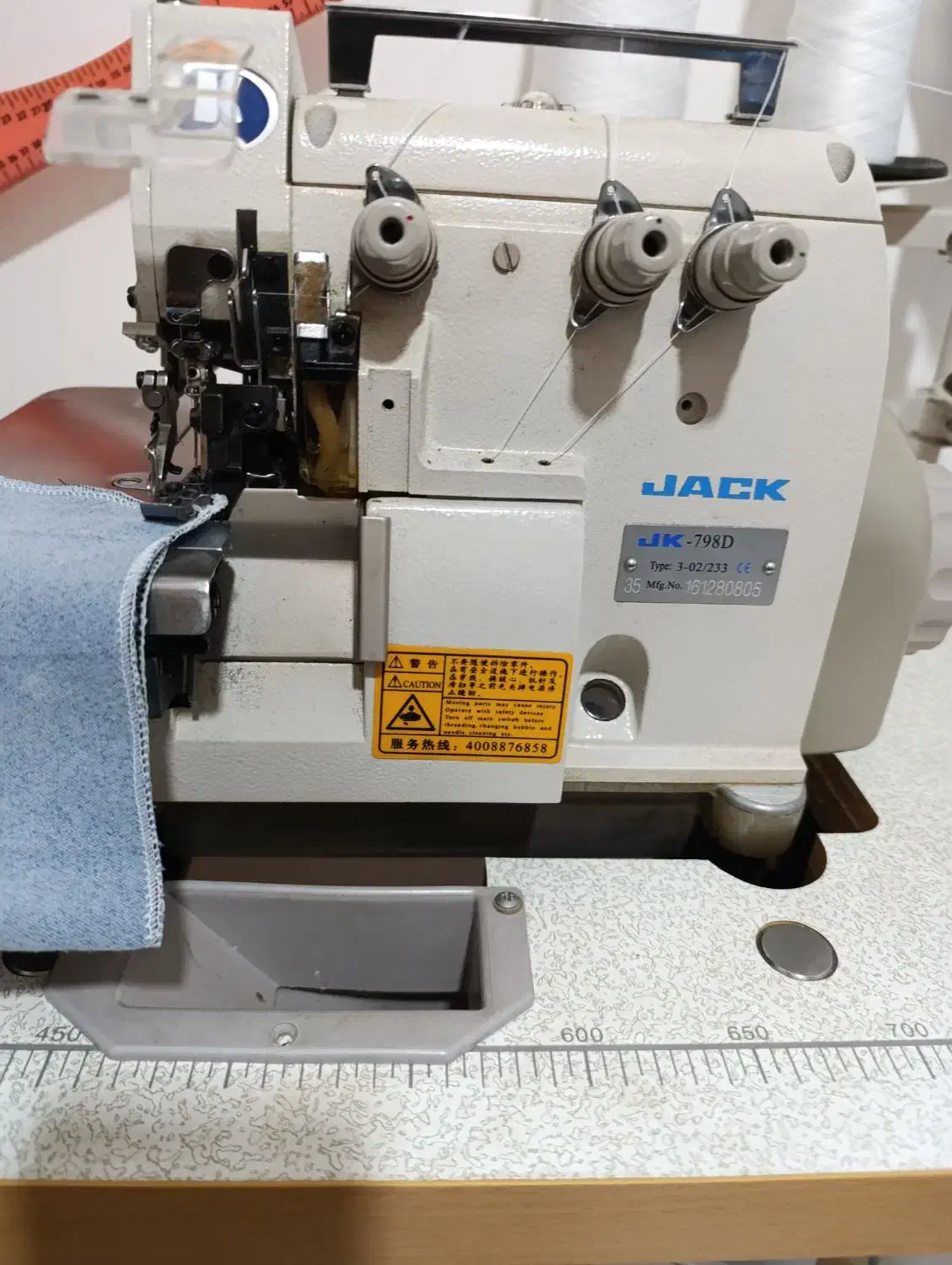 سردوز 3نخ798Dجک در حد نو|چرخ خیاطی و ریسندگی|دره شهر, |دیوار