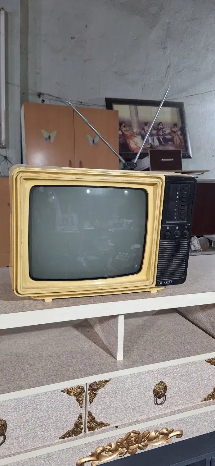 تلویزیون سیاه و سفید پیام|تلویزیون و پروژکتور|رودسر, |دیوار