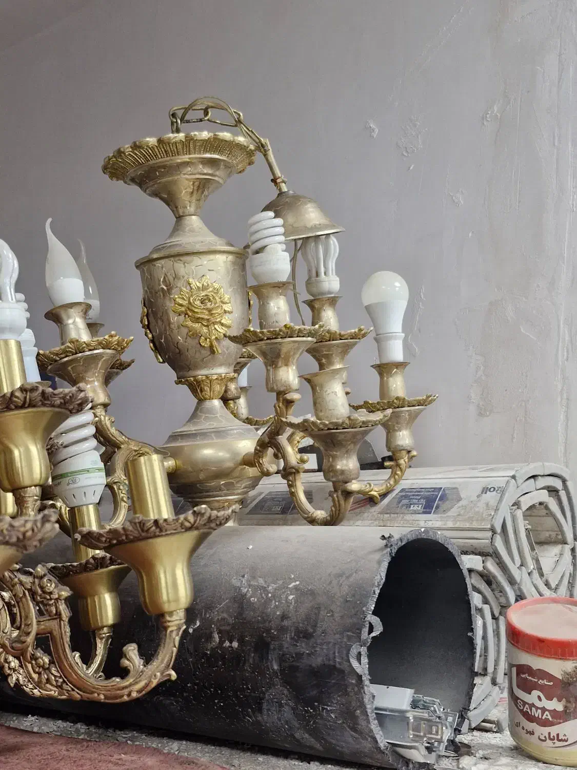 خریدوفروش لوستر ر سالم شکسته|لوستر و چراغ آویز|اندیشه, اندیشه فاز ۳|دیوار