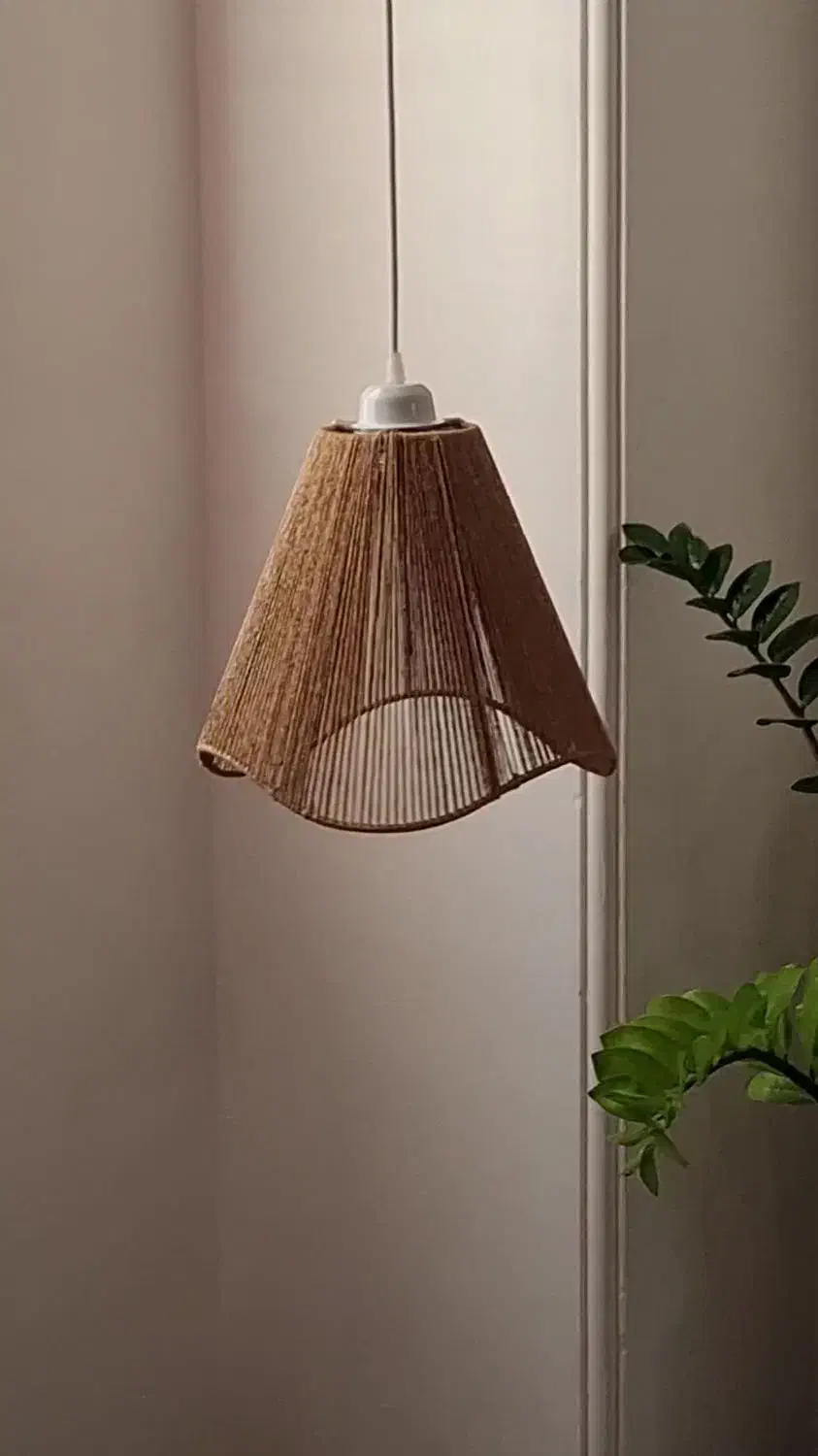 لوستر رافیا|لوستر و چراغ آویز|قم, عمار یاسر|دیوار