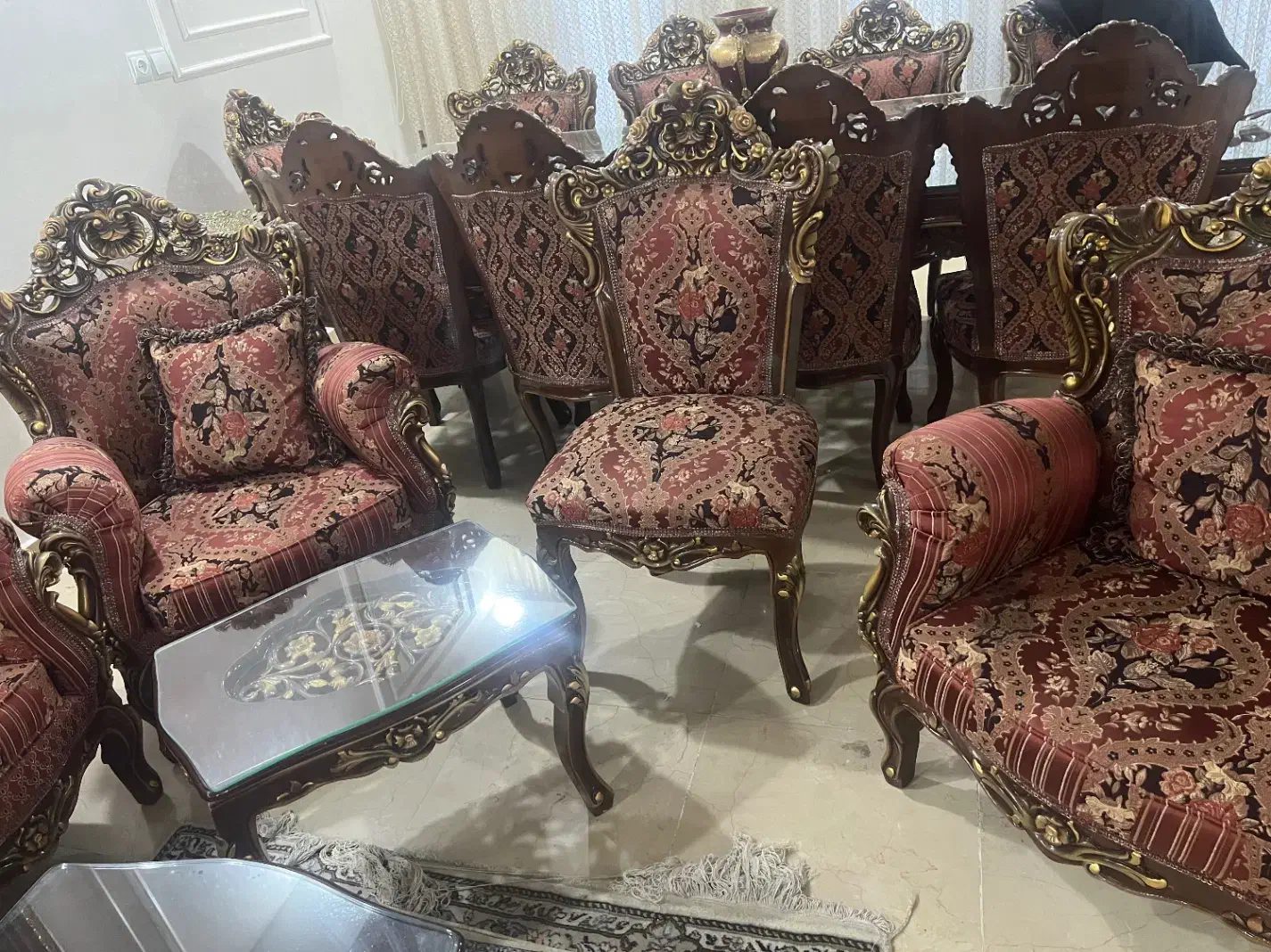 مبلمان استیل|مبلمان خانگی و میز عسلی|قم, زنبیل آباد|دیوار