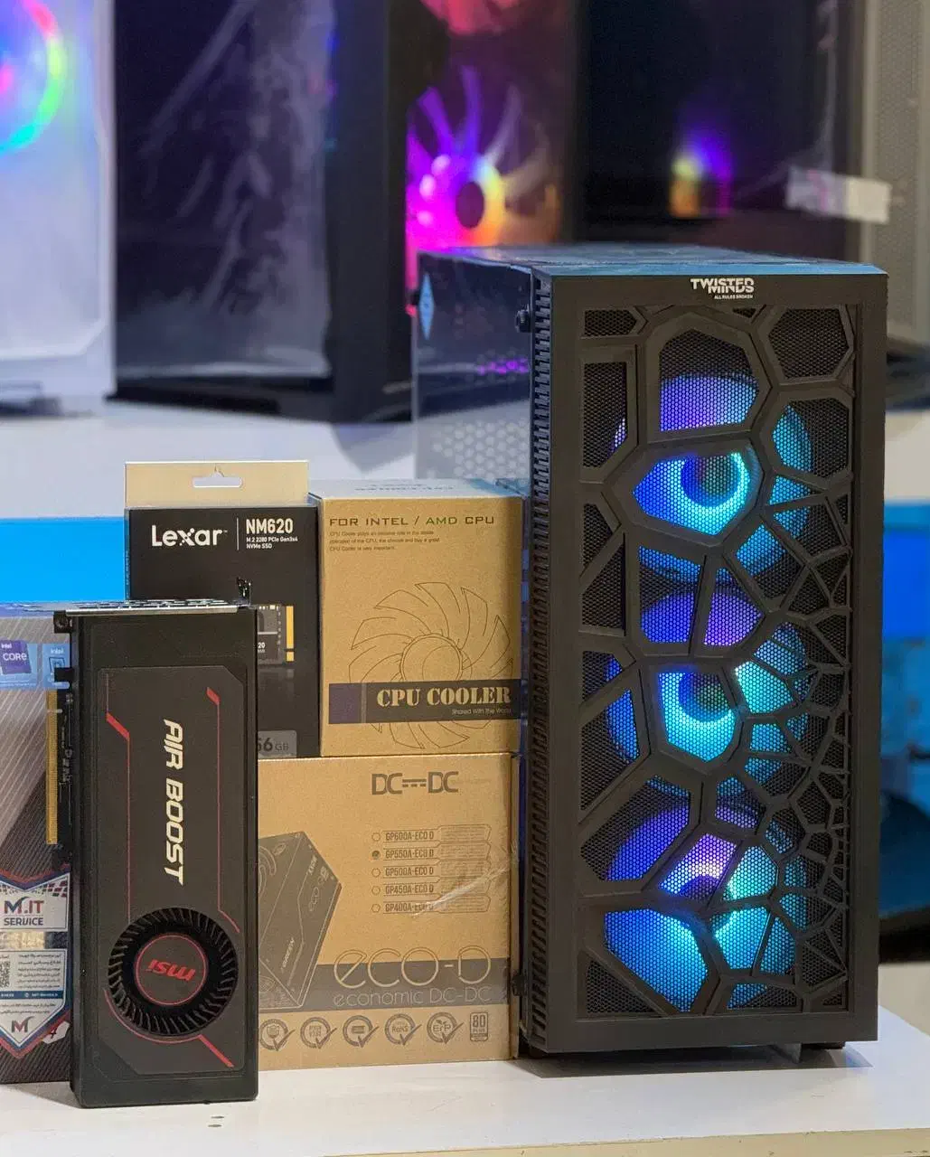 سیستم گیمینگ حرفه ای نسل ۱۲گرافیکVEGA 56 قدرتمند|رایانه رومیزی|مشهد, آبکوه|دیوار