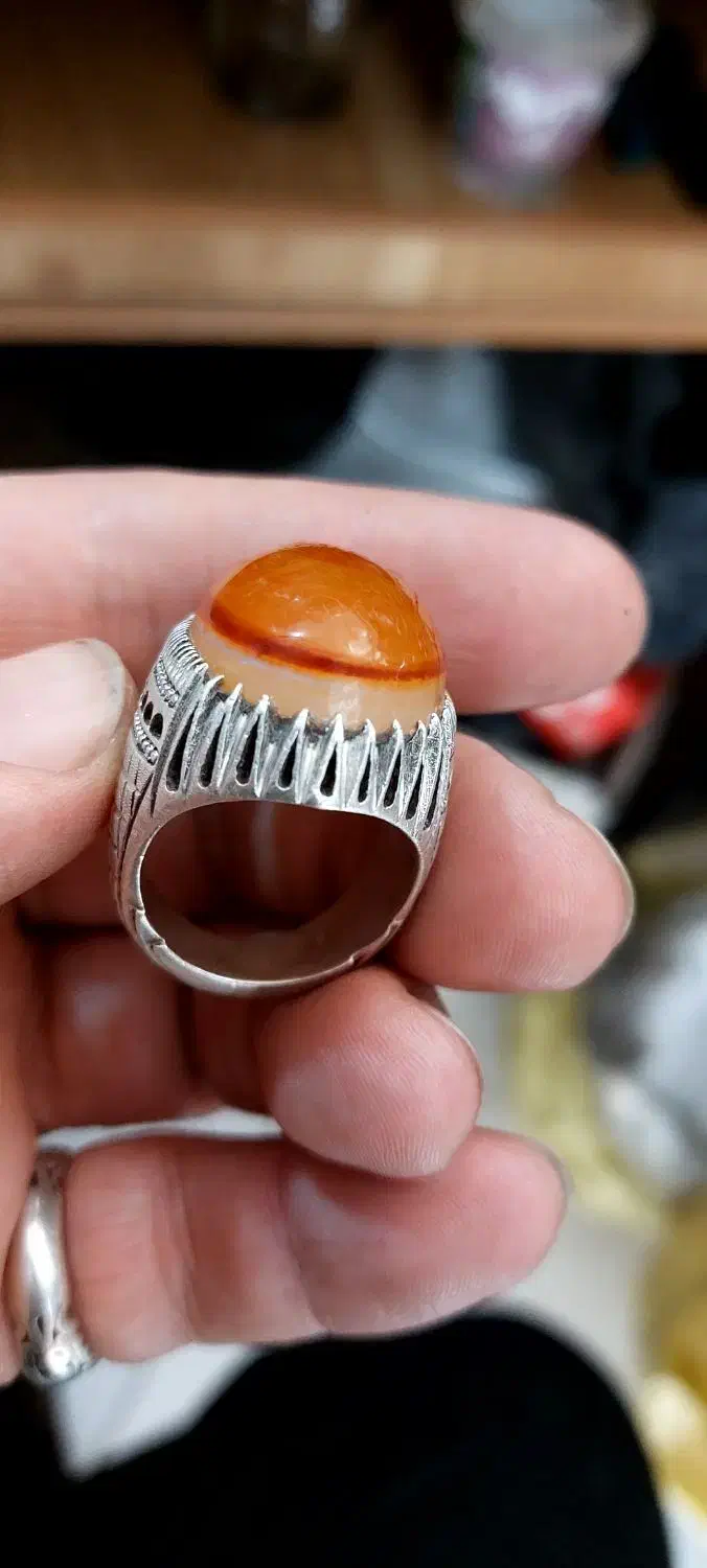 انگشتر عقیق|زیورآلات و اکسسوری|قم, سید معصوم|دیوار