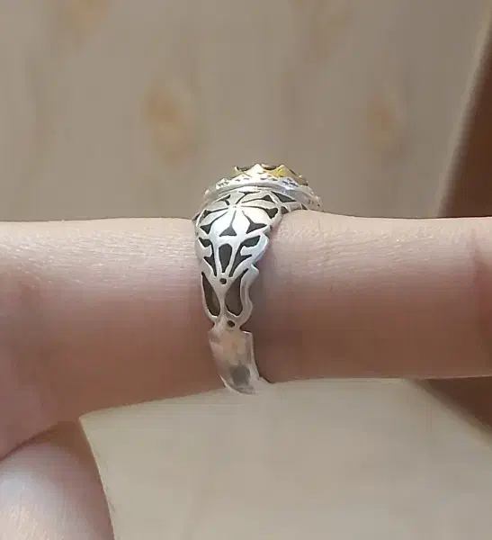 انگشتر یاقوت کبود معدنی|جواهرات|نیشابور, هفده شهریور|دیوار