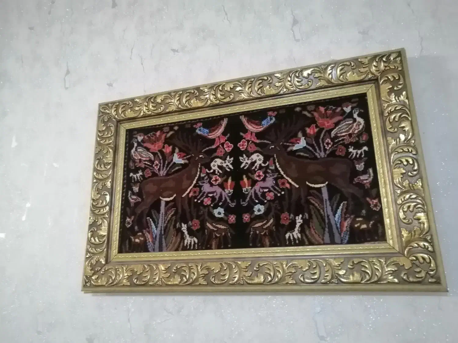 تابلو فرش دستبافت|تابلو فرش|اسلامشهر, شهرک انبیا|دیوار