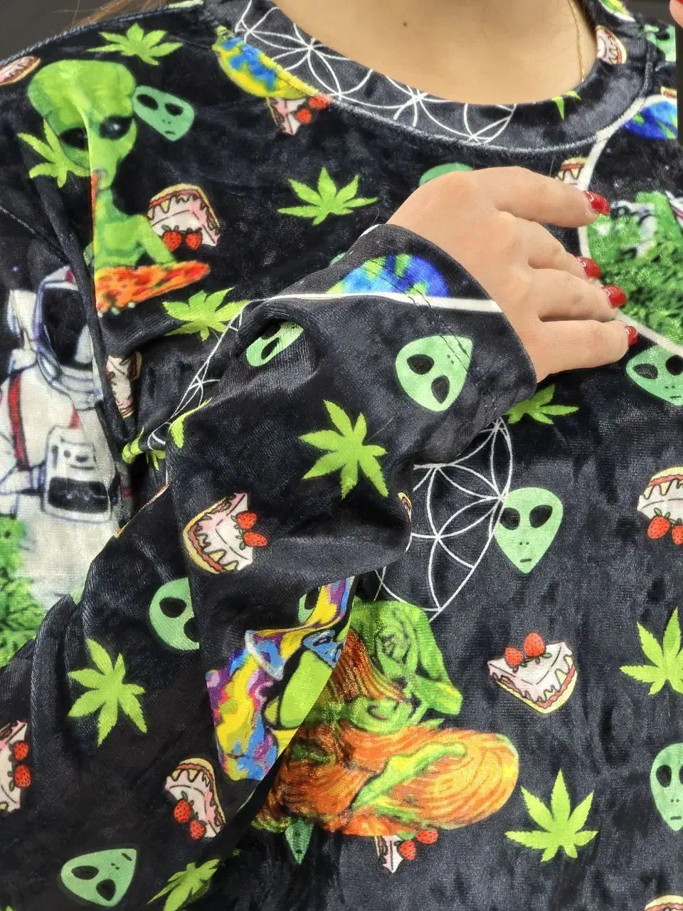 بادی مخمل چاپی|لباس|اسلامشهر, شهرک قائمیه|دیوار