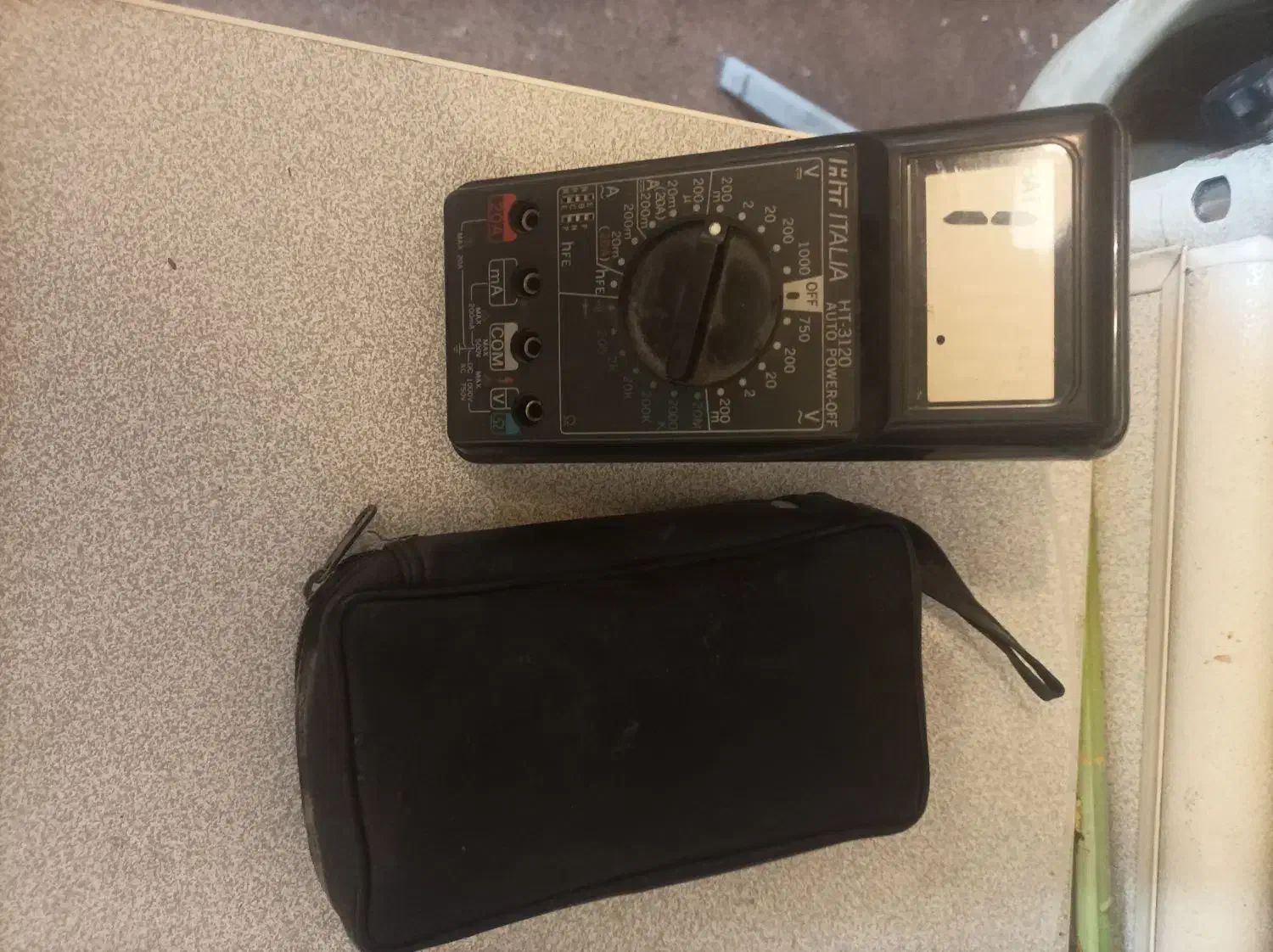 اهم متر مولتی متر دیجیتالی ایتالیا قدیمی|کلکسیون اشیاء عتیقه|اصفهان, جلالیه|دیوار