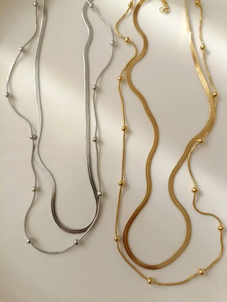 گردنبند دولایه ماری و توپی|حراج|قم, شهدا|دیوار