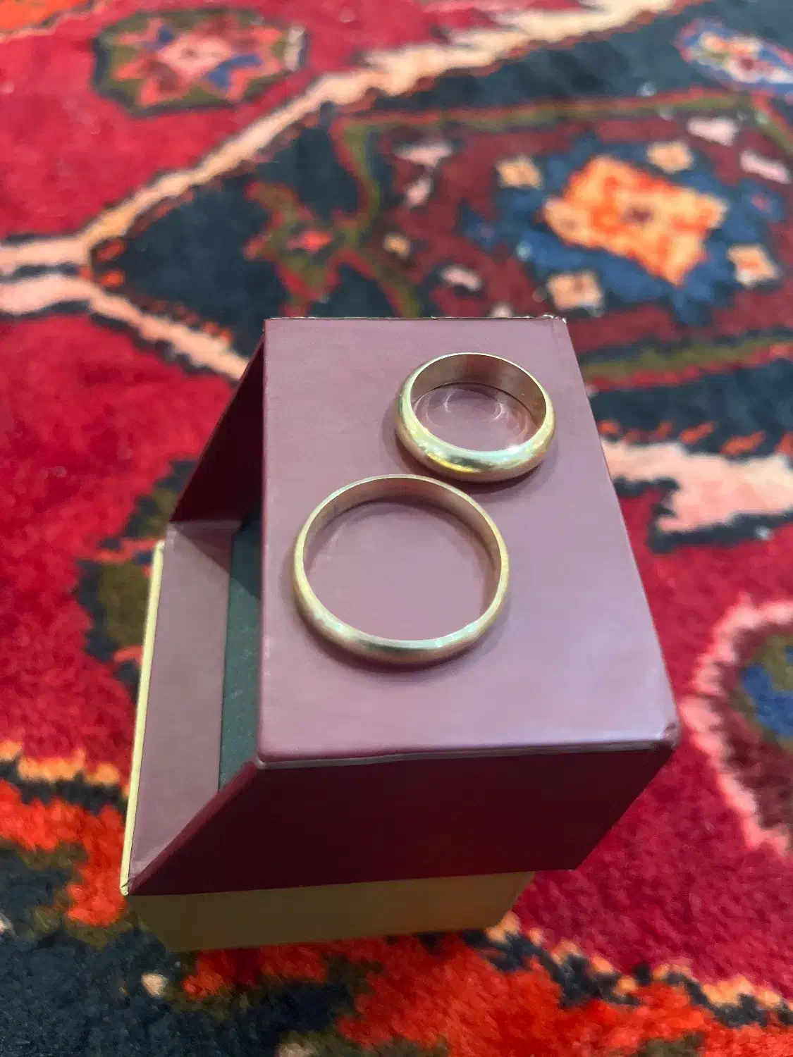 حلقه طلا ساده|جواهرات|قم, زنبیل آباد|دیوار