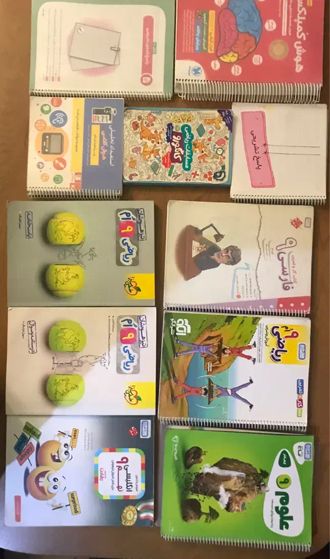 کتابهای کمک درسی و تیزهوشان نهم|کتاب و مجله آموزشی|تهران, مجیدیه|دیوار