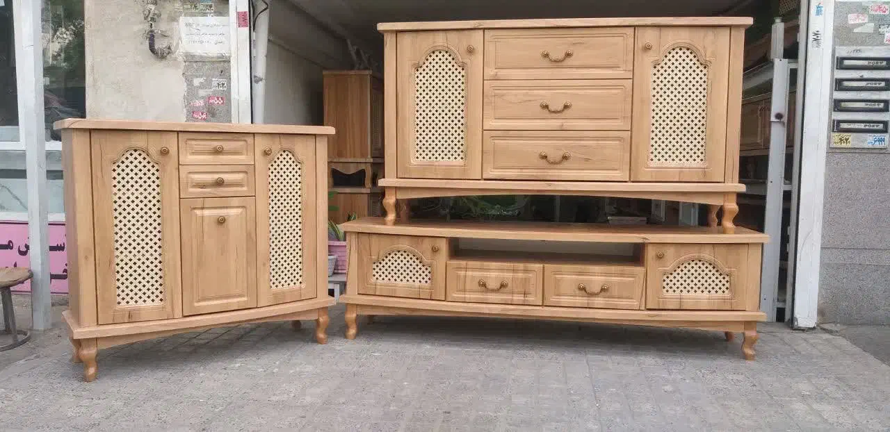 ست آیینه و کنسول و جاکفشی|بوفه، ویترین، کنسول|خرمآباد, |دیوار