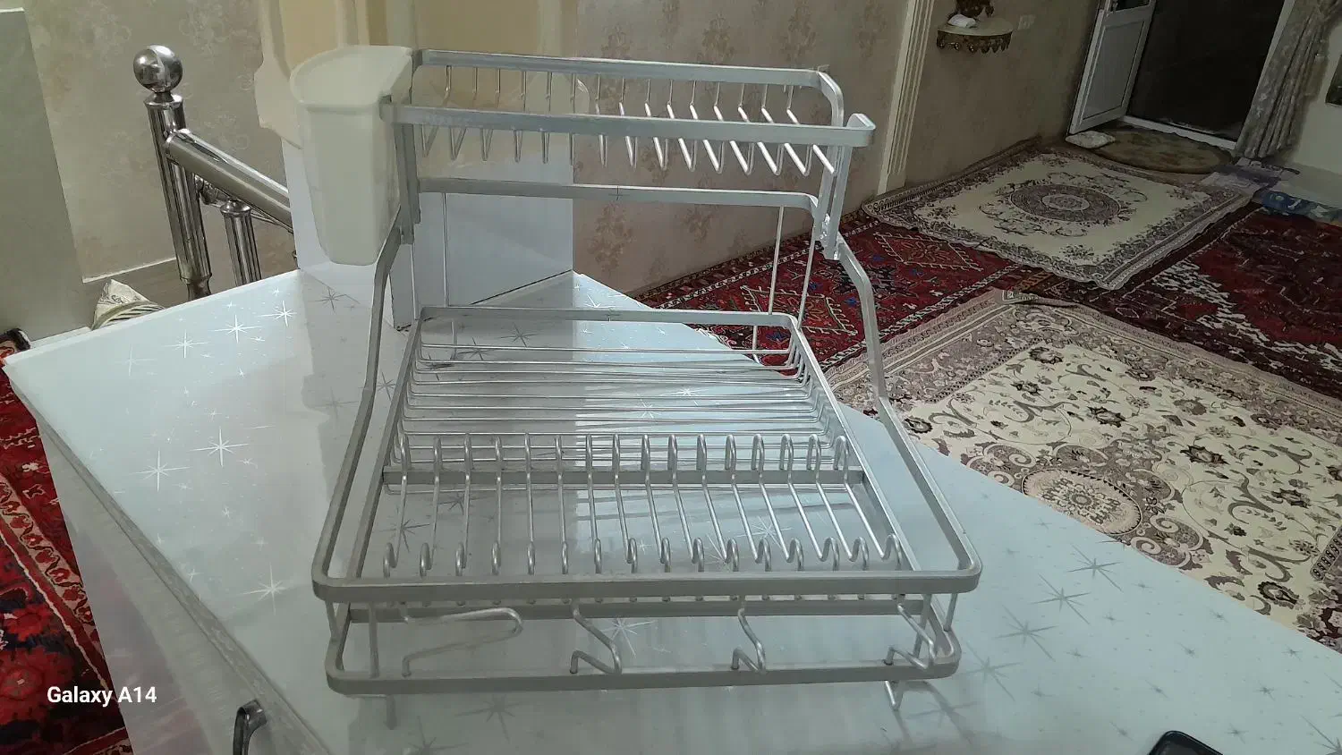 آبچکان آلومینیومی|آب‌چکان و نظم‌دهنده ظروف|تبریز, |دیوار