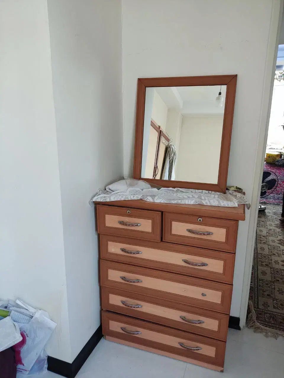 میز کمد دراور|جاکفشی، کمد، دراور|قائن, |دیوار