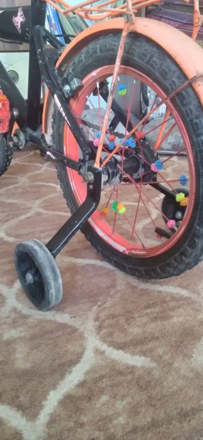 دوچرخه سایز ۱۶محکم وسالم|دوچرخه، اسکیت، اسکوتر|بجنورد, |دیوار