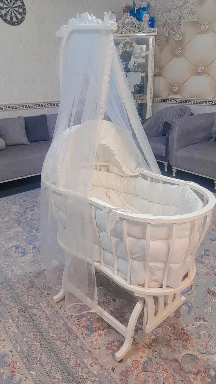 گهواره کودک|تخت و صندلی بچه|ماهدشت, |دیوار