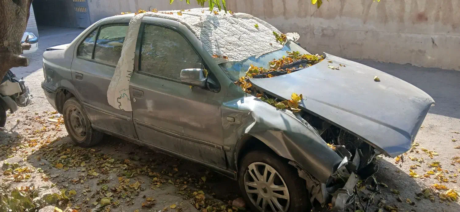 سمند تصادفی|خودرو سواری و وانت|اردبیل, |دیوار