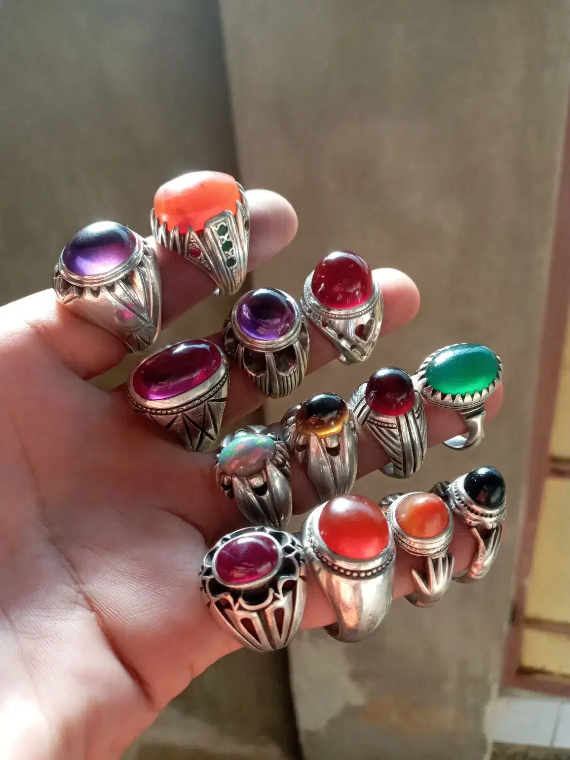 انگشتر نقره|جواهرات|قزوین, |دیوار