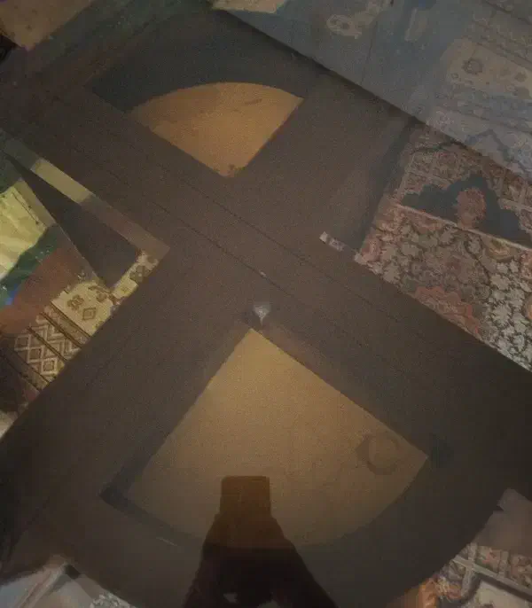 میز ناهارخوری چهار نفره شیشه گرد|میز و صندلی غذاخوری|مشهد, عسگریه|دیوار