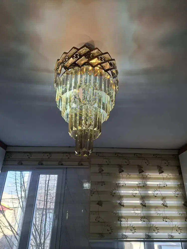 لوستر، جا دستمال کاغذی ،سطل زباله ،دوتا آباژور|لوستر و چراغ آویز|قرچک, شهرک طلائیه|دیوار