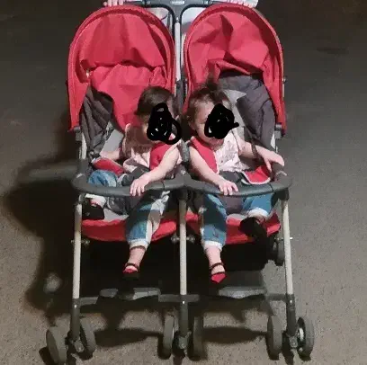 کالسکه دوقلو خارجی مارک گود بیبی|کالسکه و لوازم جانبی|تبریز, |دیوار