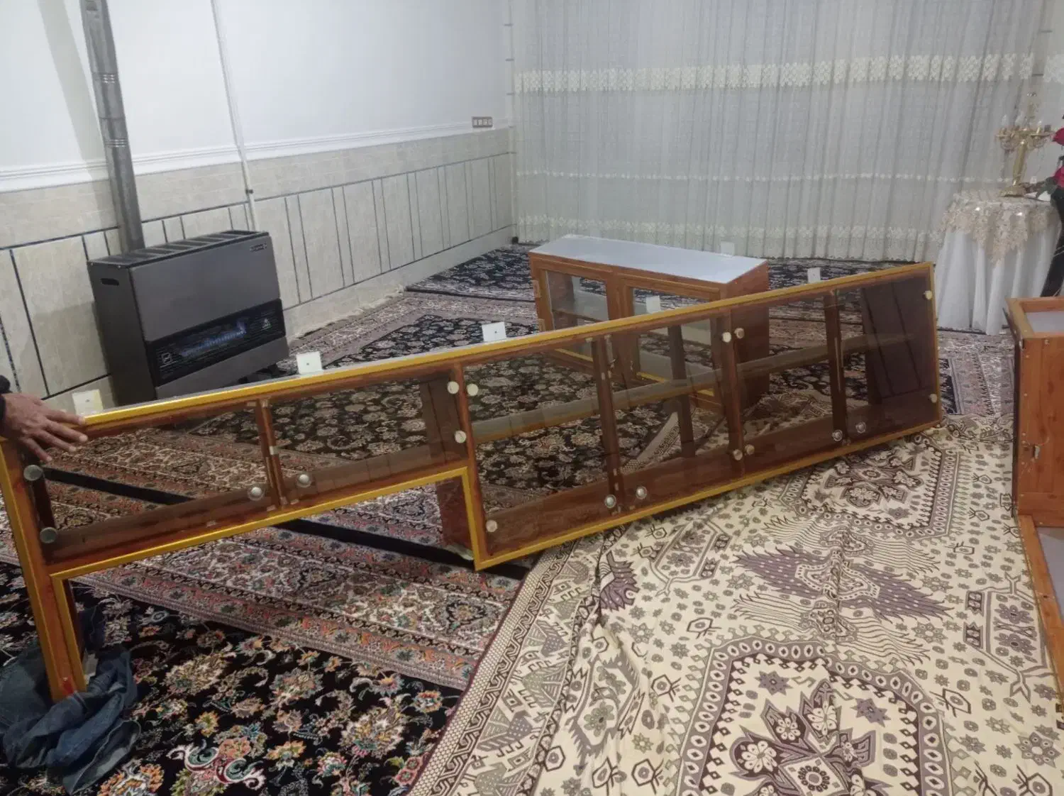 کابینت الومینیوم|بوفه، ویترین، کنسول|لردگان, |دیوار