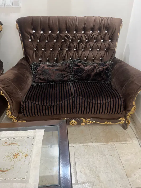 مبلمان هفت نفره راحتی|مبلمان خانگی و میز عسلی|تهران, مجیدآباد|دیوار