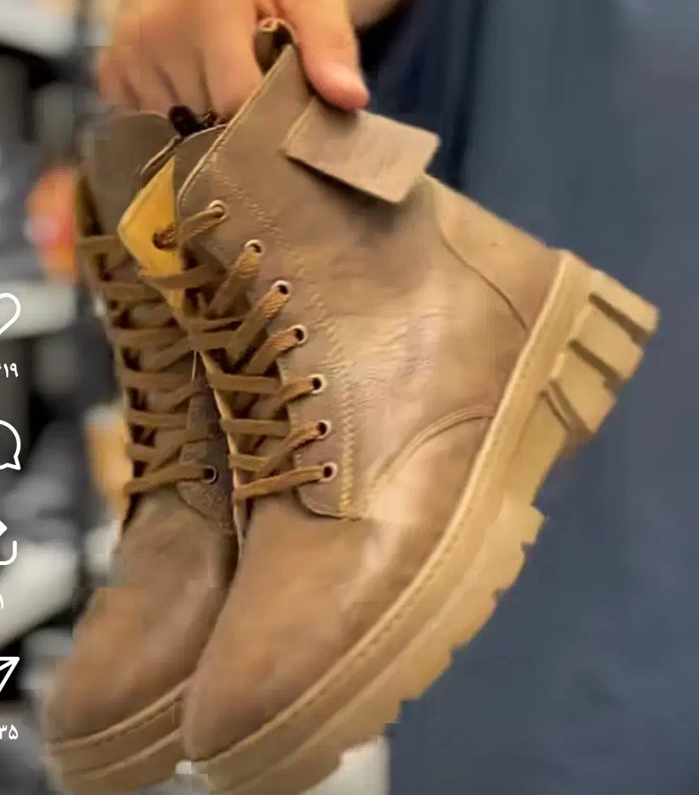 کفش نیم بوت مردانه|کیف، کفش، کمربند|شوشتر, |دیوار