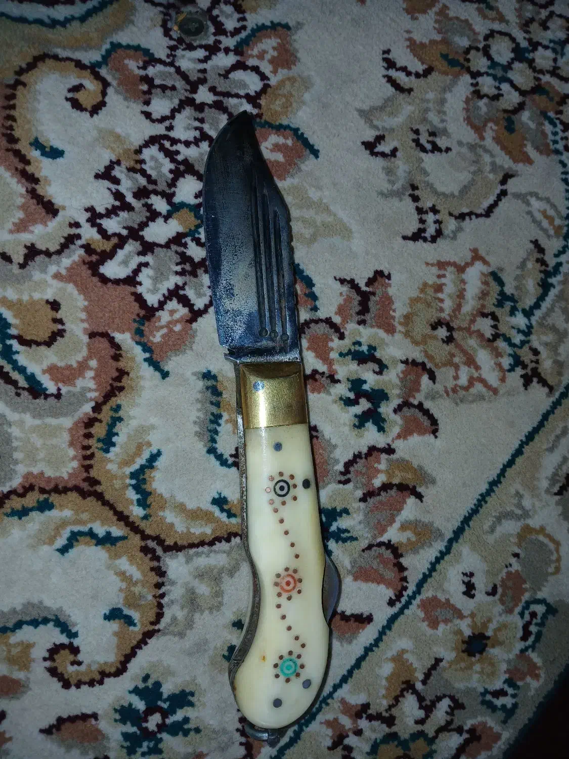 چاقو بابا قدیمی|کلکسیون اشیاء عتیقه|بیجار, |دیوار