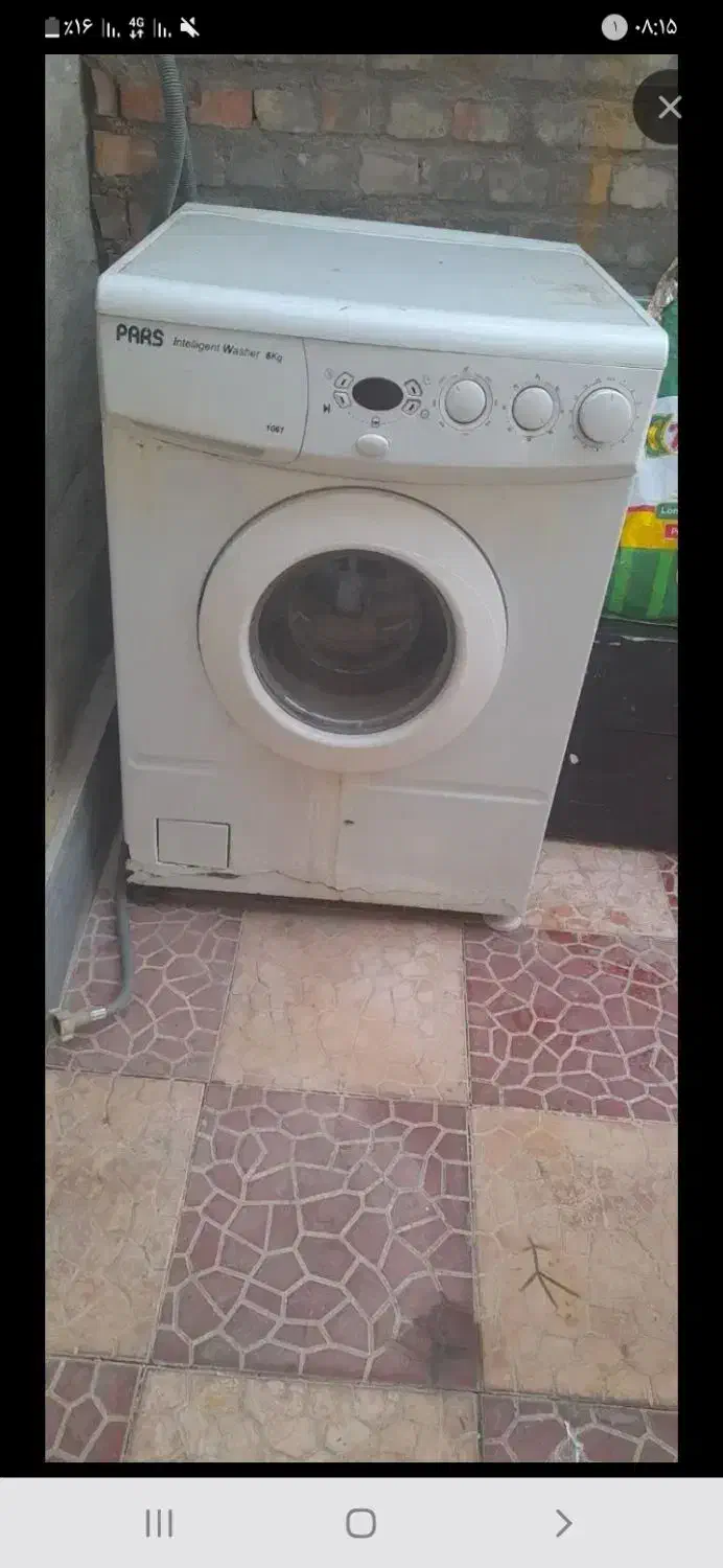 بدنه لباسشویی پارس ۶کیلویی|ماشین لباسشویی و خشککن لباس|مراغه, |دیوار