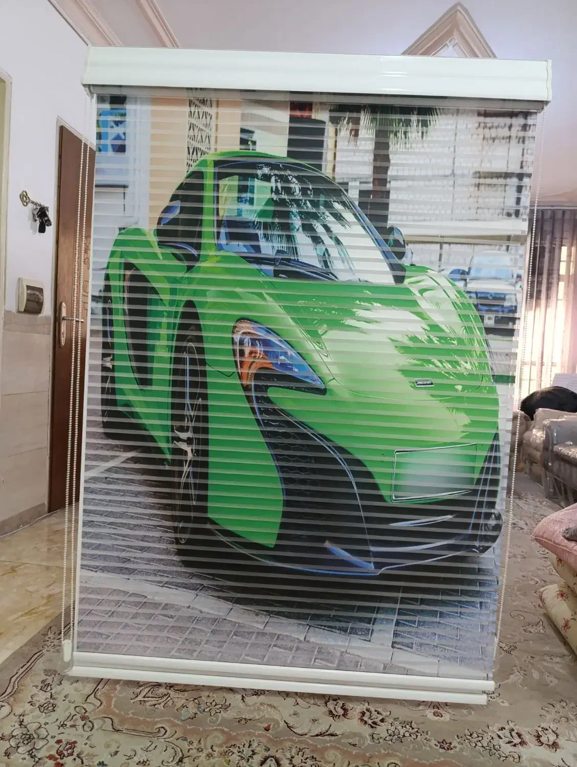 پرده زبرا|پرده، رانر، رومیزی|رباطکریم, رباطکریم|دیوار