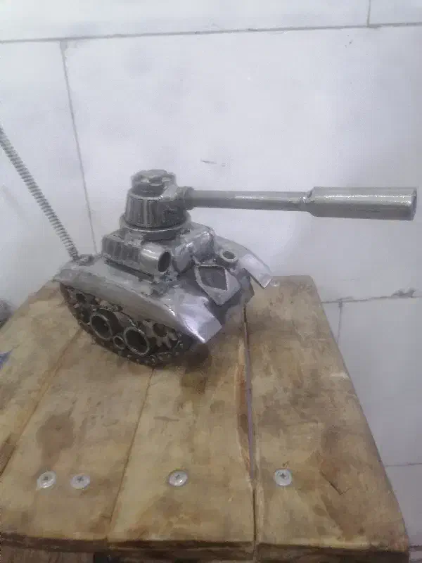 تانگ فلزی کوجک|صنایع دستی و سایر لوازم تزئینی|نیشابور, مازول|دیوار