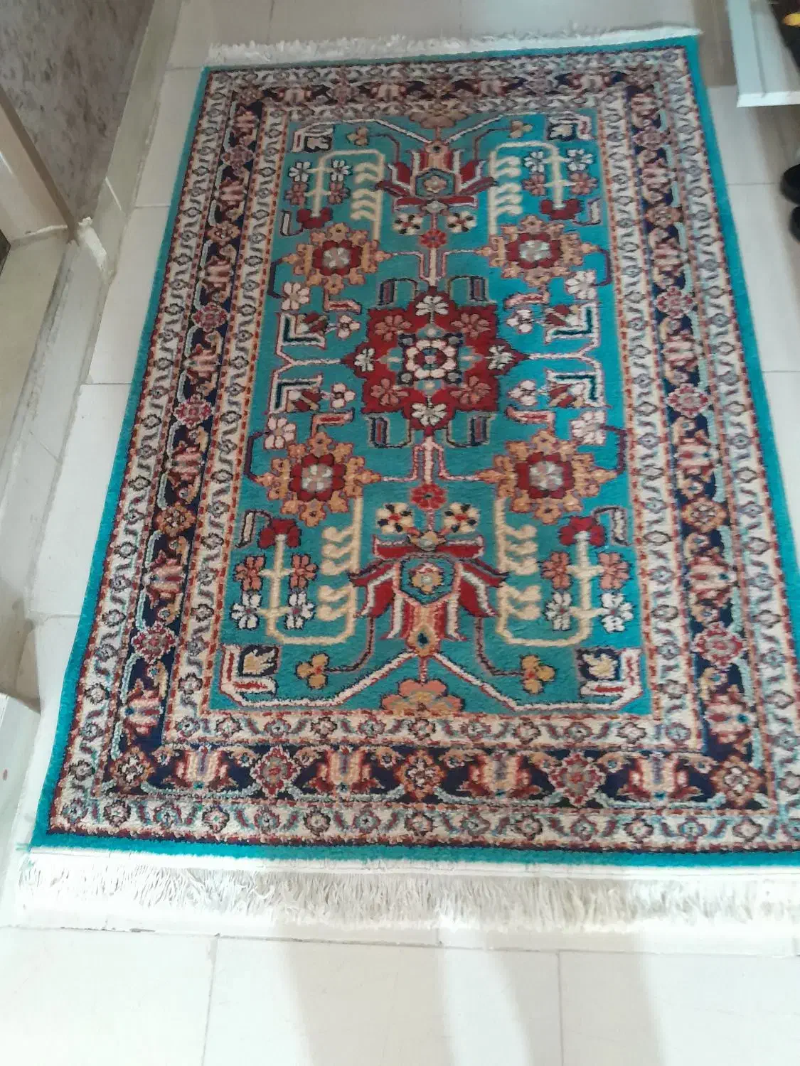 دو عدد قالی سه متری و یک دریک تمیز قابل استفاده|فرش|محمدیه-قزوین, |دیوار