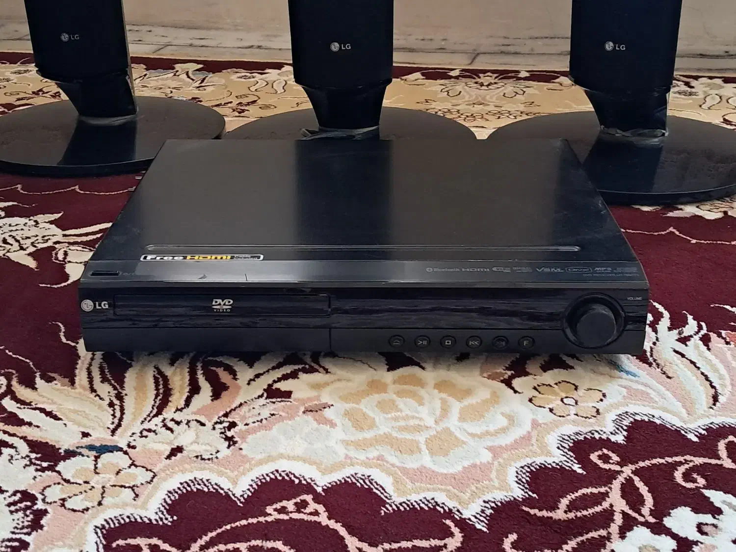 4 عدد باند سیستم صوتی له  همراهdvd(LG)|سیستم صوتی خانگی|ملایر, |دیوار