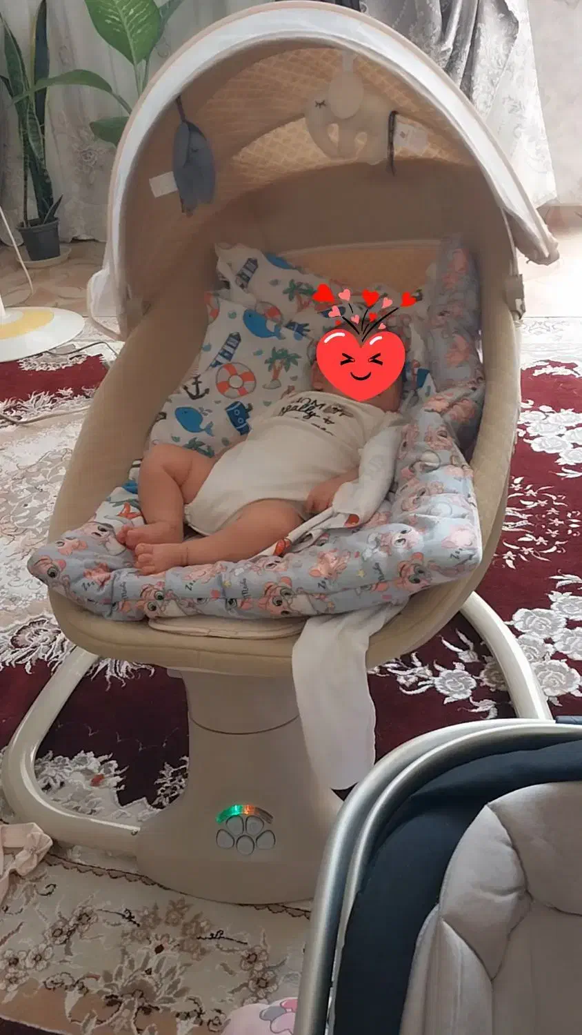 گهواره برقی ماستلا کاملا نو|اسباب و اثاث بچه|خاوران, |دیوار