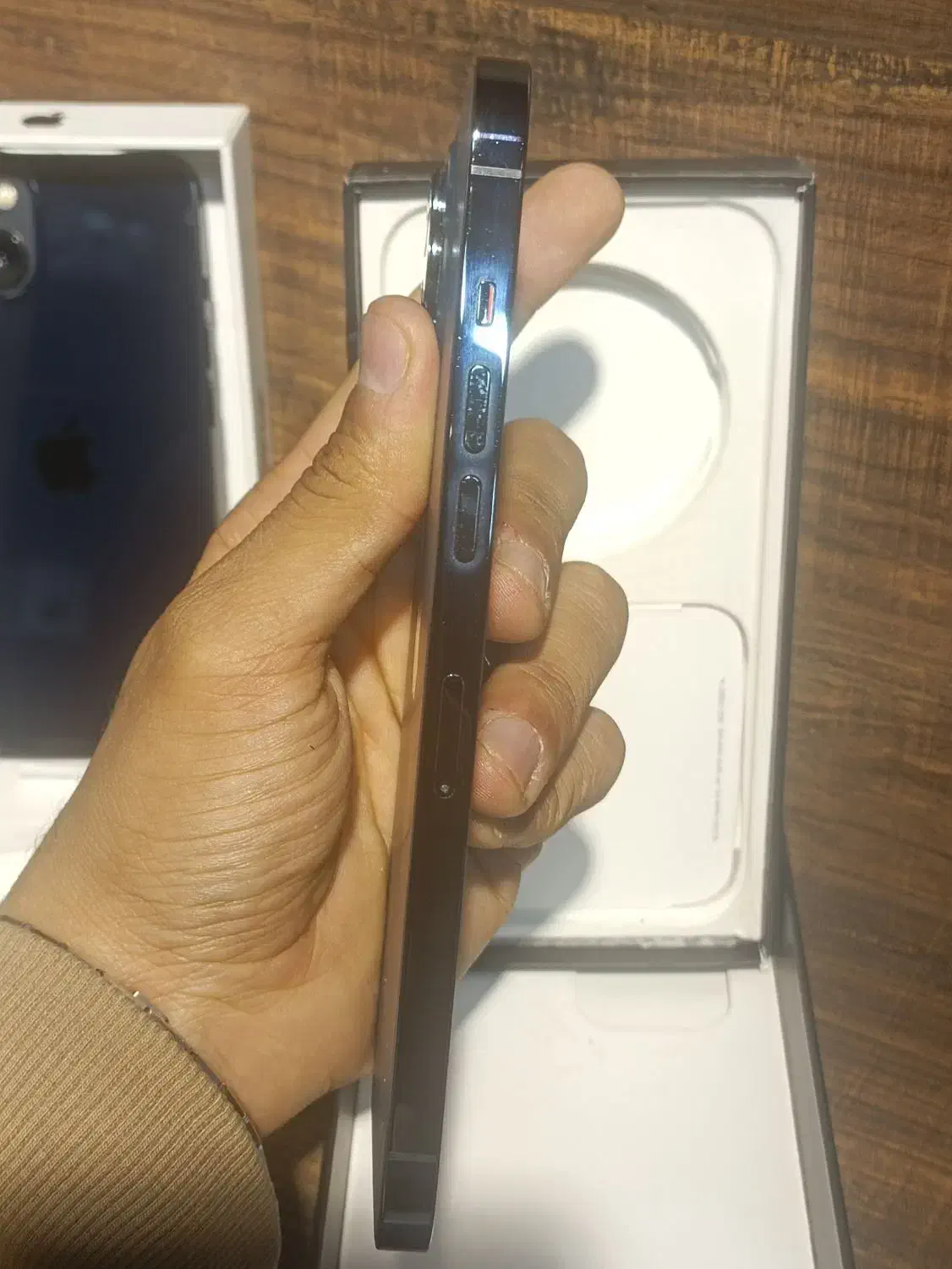 iphone 12promax 512 AAA blue|موبایل|شیراز, قدوسی غربی|دیوار