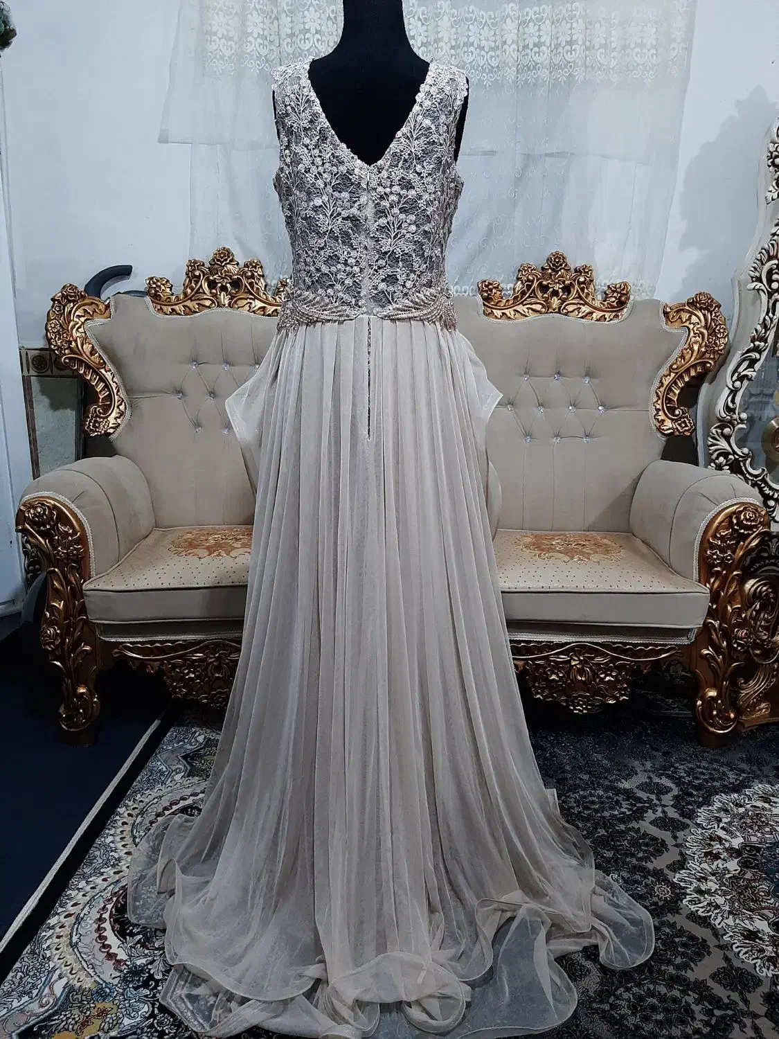 پیراهن مجلسی شیک سایز46|لباس|پاکدشت, خاتون آباد|دیوار