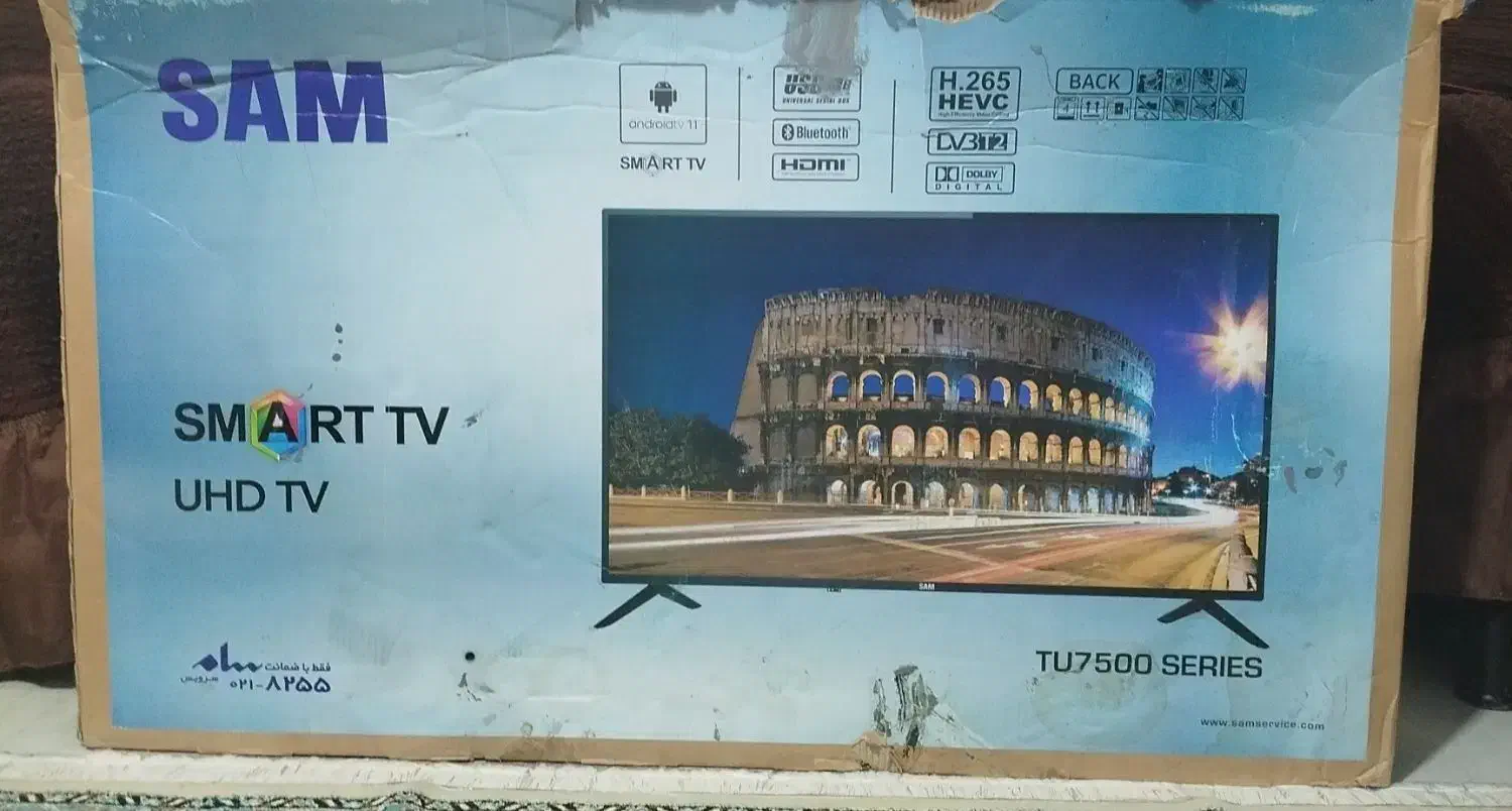 سام led 55 هوشمند|تلویزیون و پروژکتور|بندرعباس, |دیوار