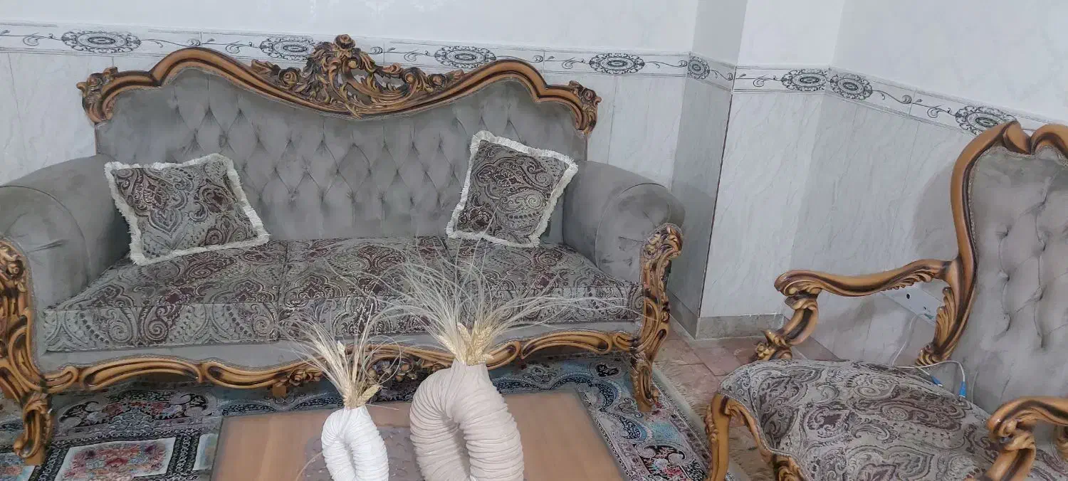 مبل سلطنتی|مبلمان خانگی و میز عسلی|نسیمشهر, |دیوار