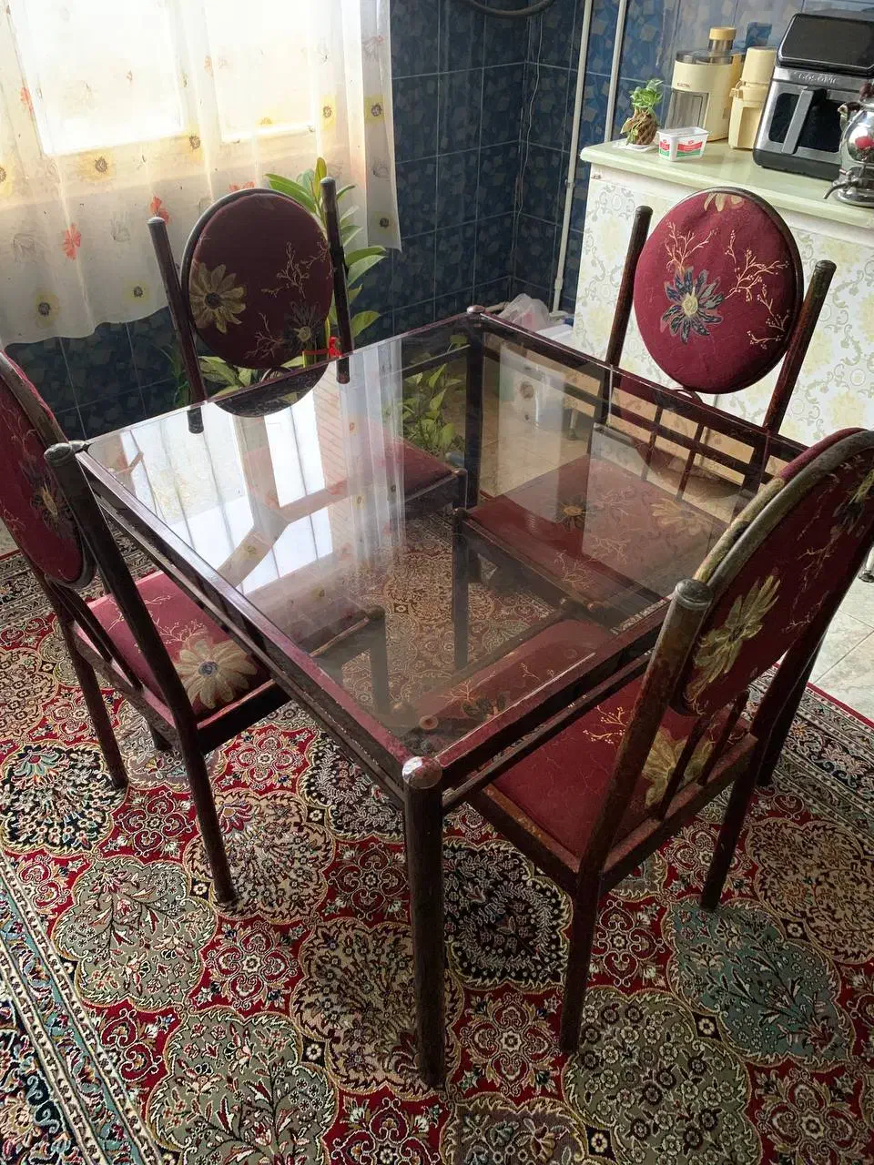 میز ناهارخوری 4نفره|میز و صندلی غذاخوری|سبزوار, پاسداران|دیوار