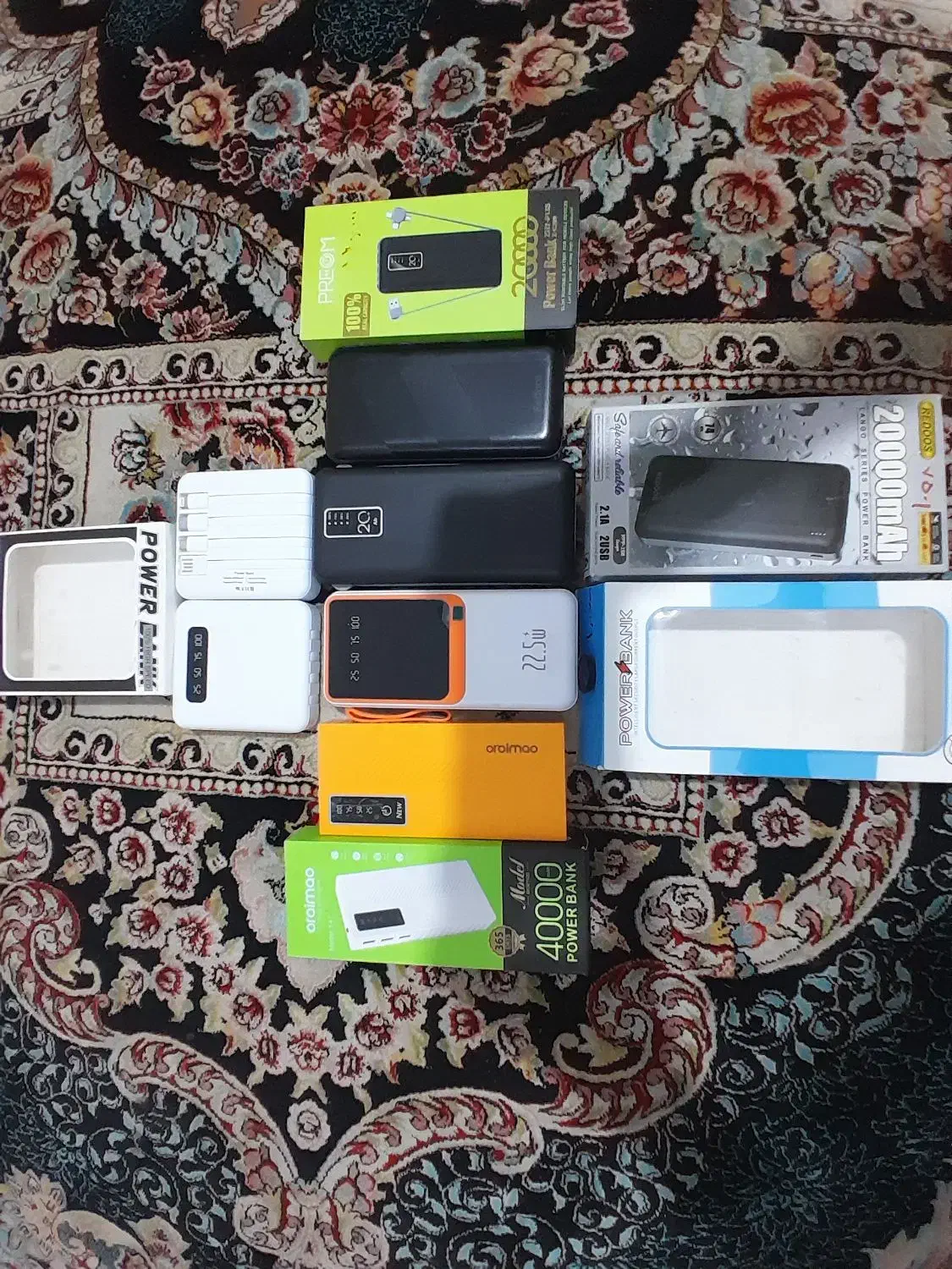 انواع پاوربانک های ۲۰هزار ۴۰هزار نو اکبند|لوازم جانبی موبایل و تبلت|گرگان, |دیوار