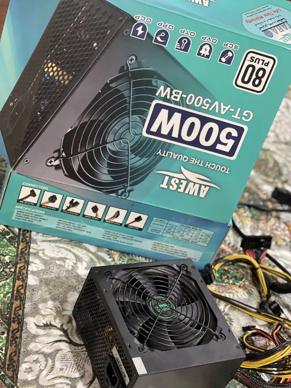 پاور 500 Awest|قطعات و لوازم جانبی رایانه|علی‌آباد کتول, |دیوار