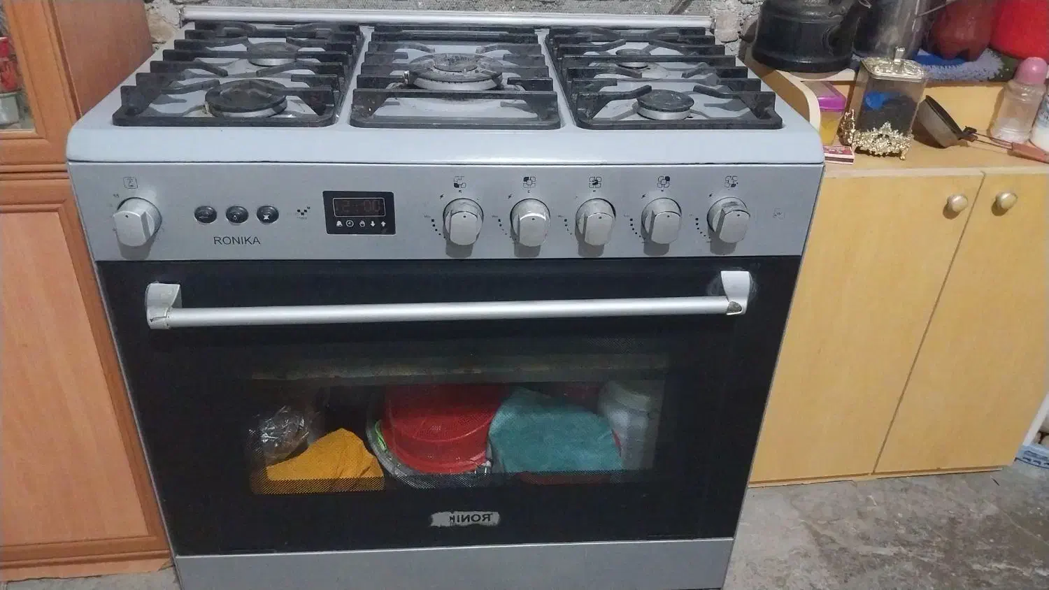 اجاق گاز رومیزی رونیکا۵شعله|اجاق گاز و لوازم برقی پختوپز|اهر, |دیوار