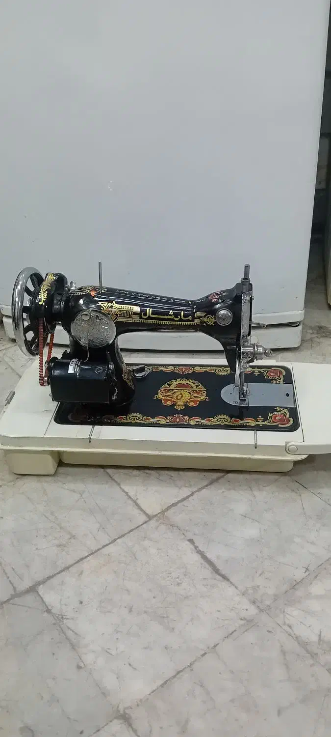 چرخ‌خیاطی مارشال‌برقی|چرخ خیاطی و ریسندگی|تهران, دولاب|دیوار