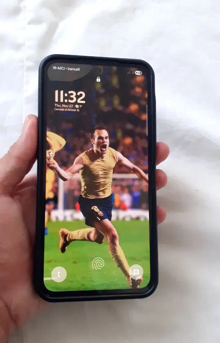 فروش سامسونگ آ۵۵ دو سیم ۱۲۸|موبایل|نمین, |دیوار