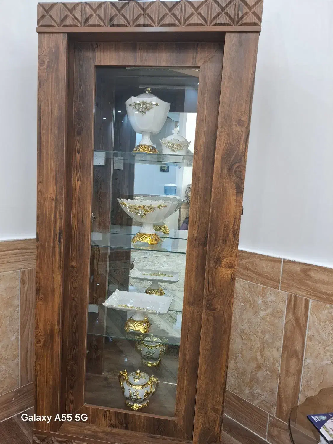 بوفه چوبی|بوفه، ویترین، کنسول|بندر امام خمینی, |دیوار