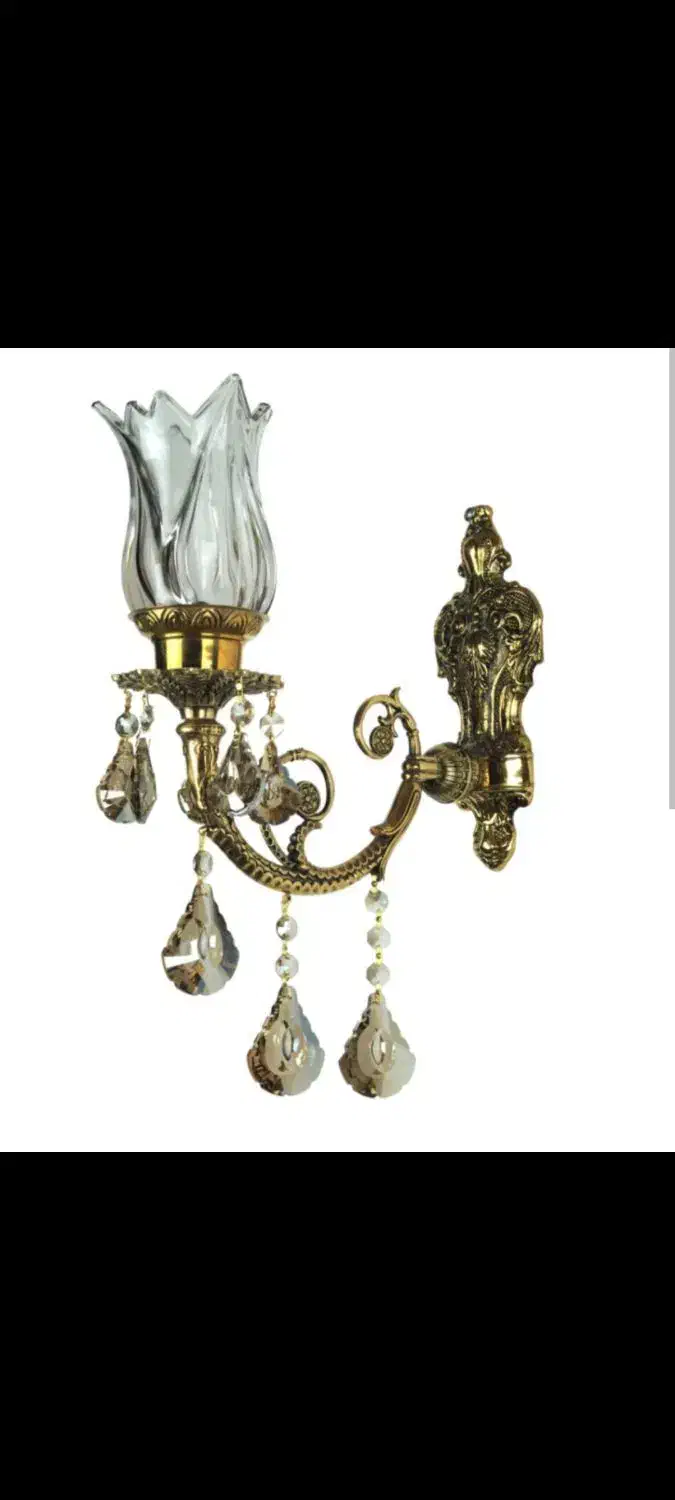 یک جفت شبخواب برنز|لوستر و چراغ آویز|قم, محمد آباد|دیوار