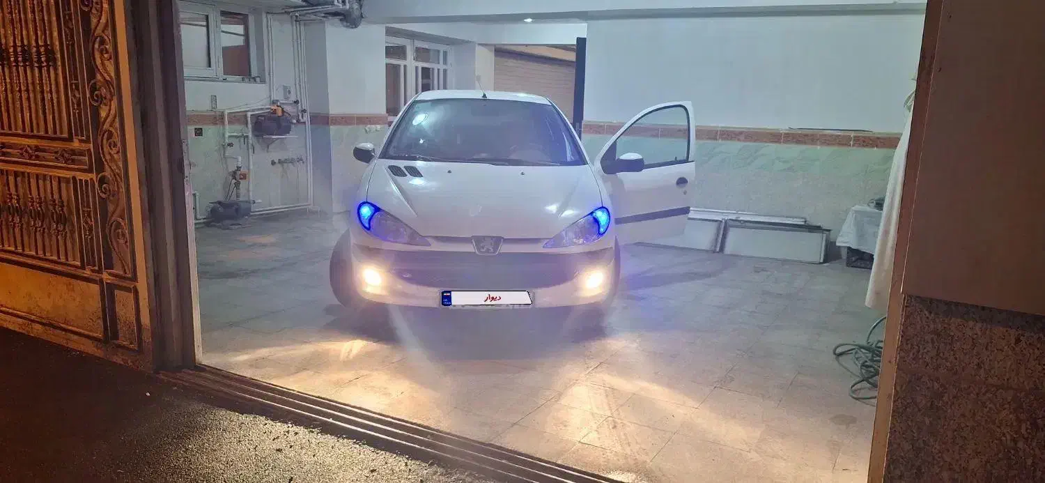 ۲۰۶sd کارمندیv8|خودرو سواری و وانت|تبریز, |دیوار