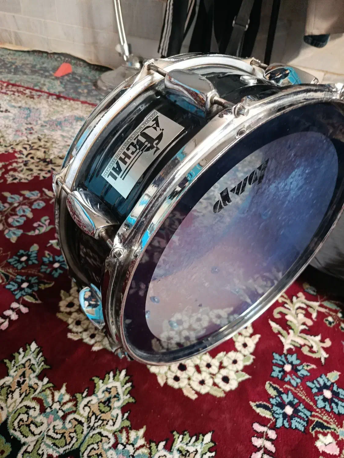 سایدرام اسنر بدنه چوبی کمیاب|درام و پرکاشن|کرمان, |دیوار