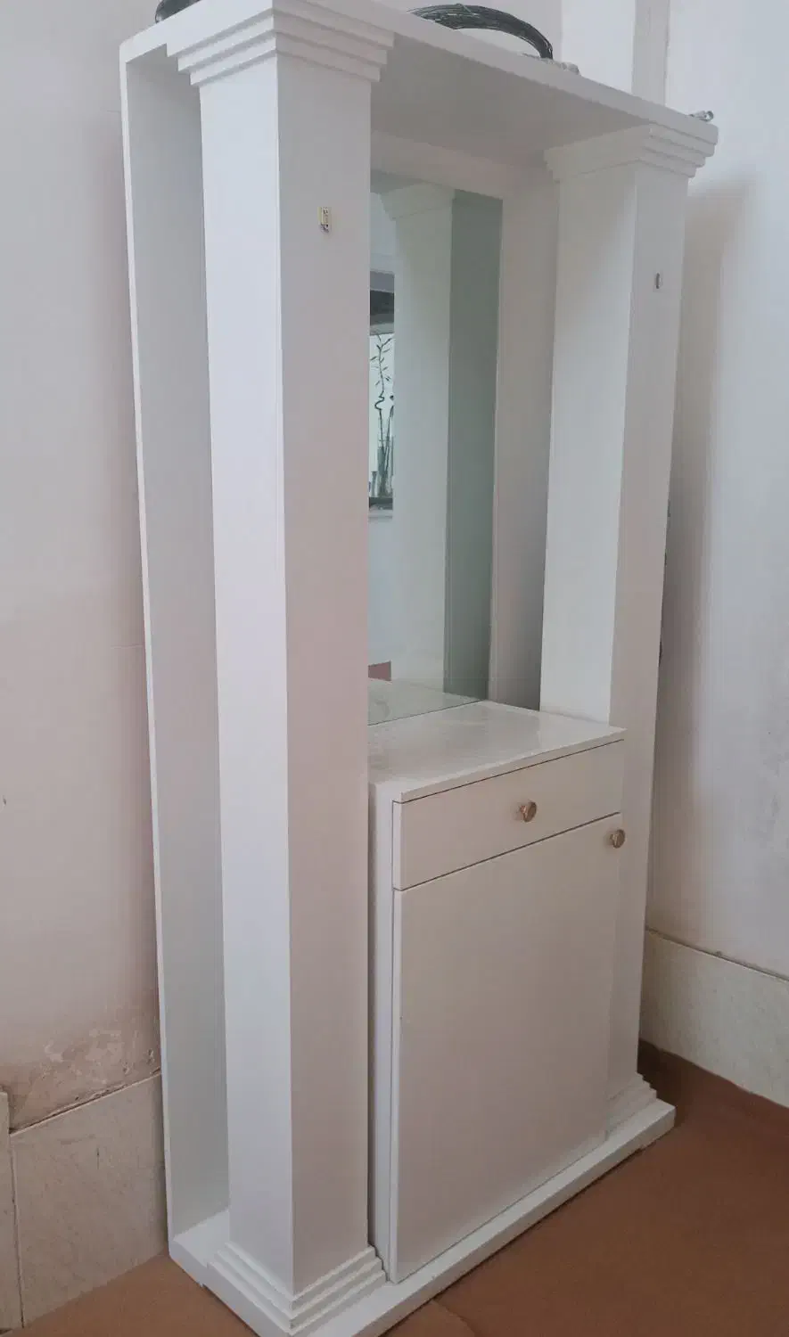 فروش فوری ،کمد جاکفشی چوب mdfمحکم|جاکفشی، کمد، دراور|سبزوار, باهنر|دیوار