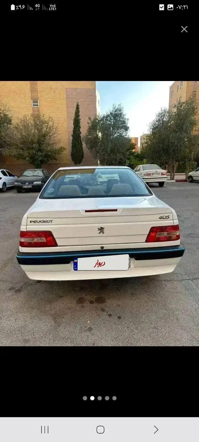 پژو 405slx مدل ۹۹ گاز سیمی در حد صفر|خودرو سواری و وانت|نیریز, |دیوار